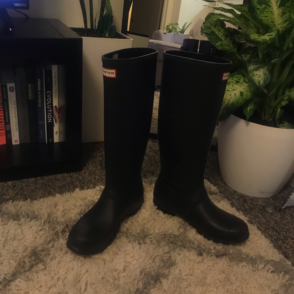 Hunter tall boots